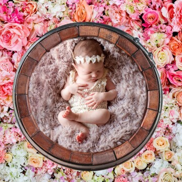 Skylar's session was filled with flowers and Harley Davidson motorcycles.  It was such a blast!  