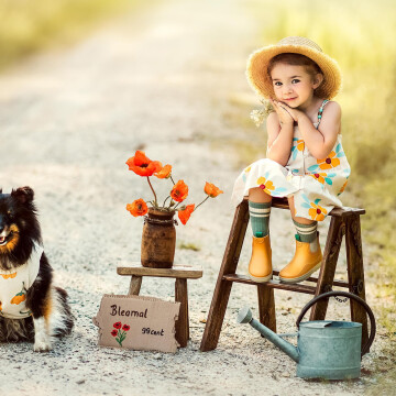 Would you like to buy a flower? :)
