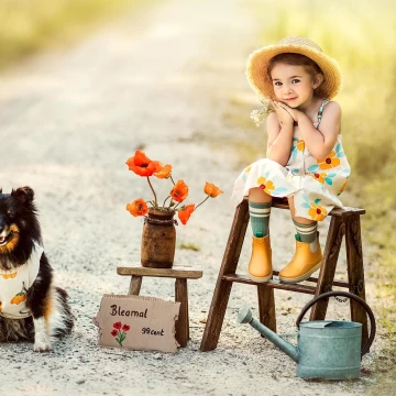 Would you like to buy a flower? :)