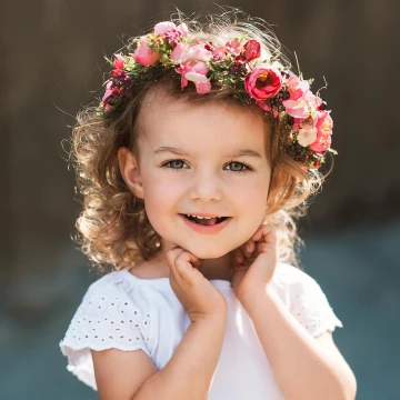 Little cute girl.