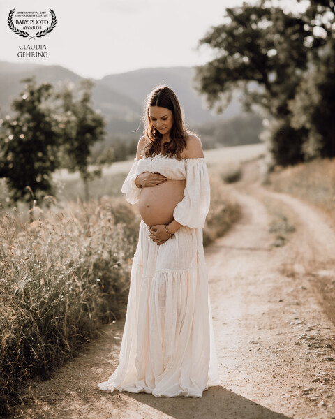 Beautiful pregnant woman