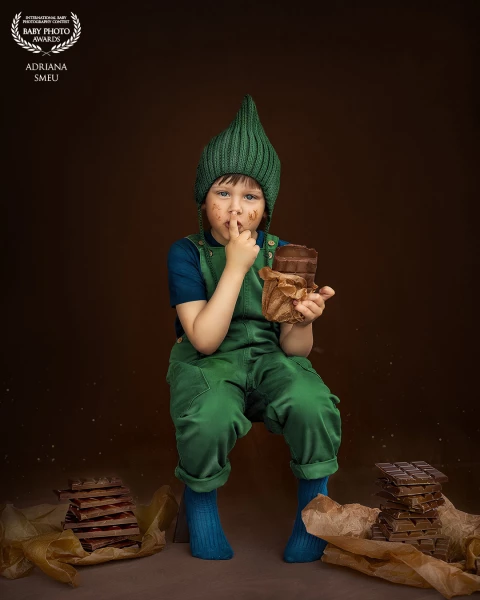 I will not eat all the chocolate, I promise!