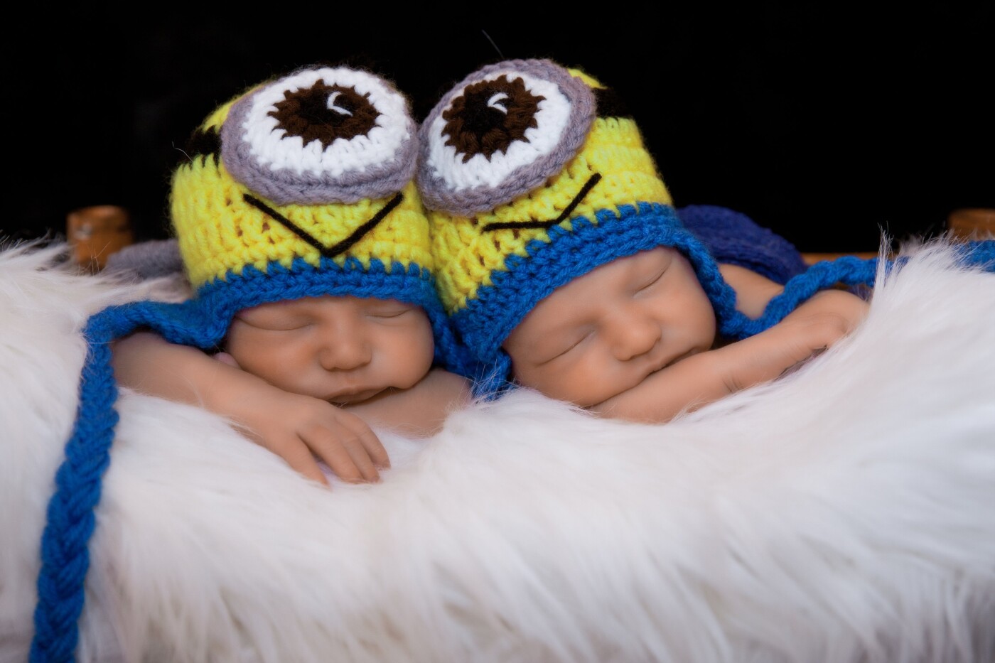 Two sweet minions. <br />
<br />
Captured in the comfort of the client's home via my all inclusive mobile studio service. ($399 includes 2-2.5 hours shooting time, all 300 images on disc plus 20 detailed edits. )<br />
See www.cranstonphoto.com for more. 
