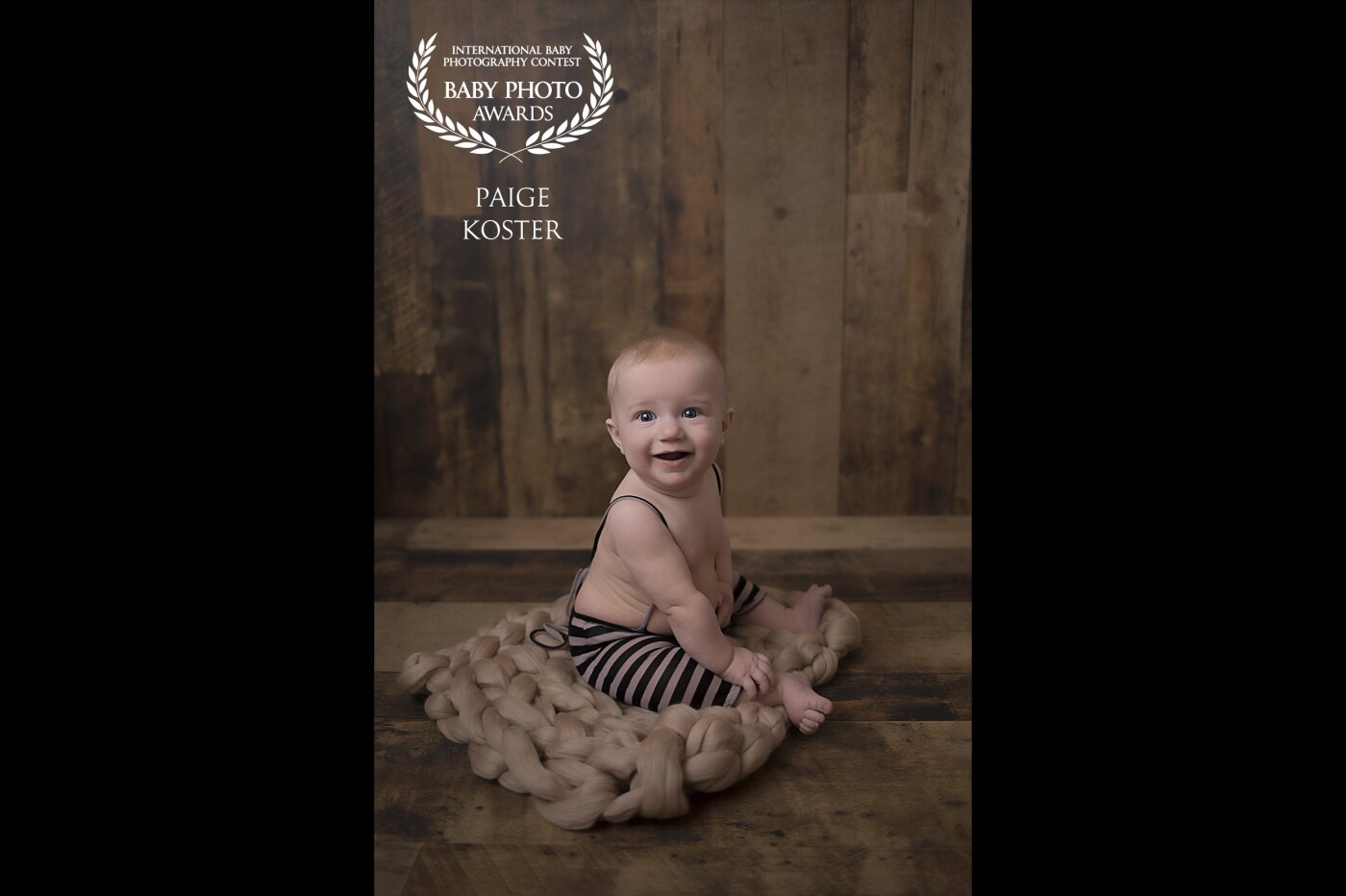 This particular image holds a very close place in my heart as it's an image of my son, Tanner. He's a very happy baby, which made taking his photograph a breeze. 