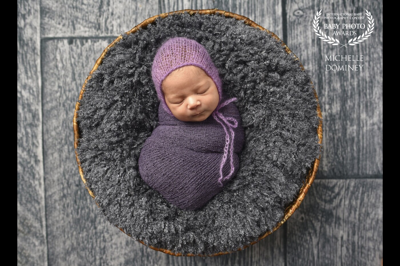 She was 8 days earth side when we met in my home studio.  They traveled from about 2.5 hours to come to me, which is very flattering:)  Baby girl Ande was not interested in sleeping most of the session, until about 3/4 through our session when I nestled her into this basket, she went straight to sleep and let me capture this beautiful photo of her <3