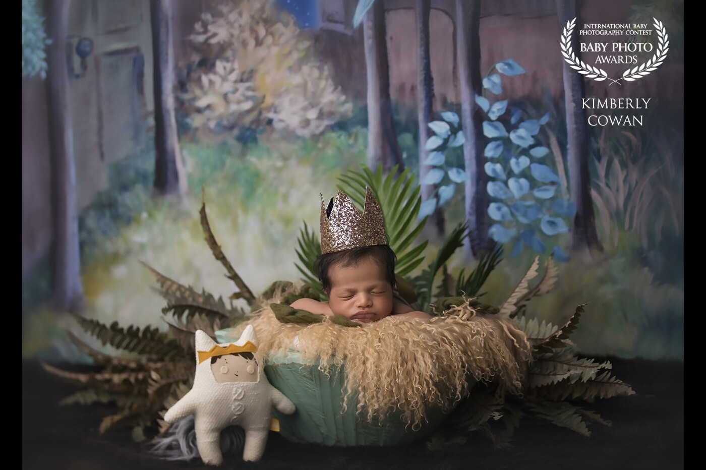 He is truly King of all the Wild Things! <br />
We had such a great time at this little guys session and my first Where the Wild Things Are themed photoshoot for newborns.  <br />
