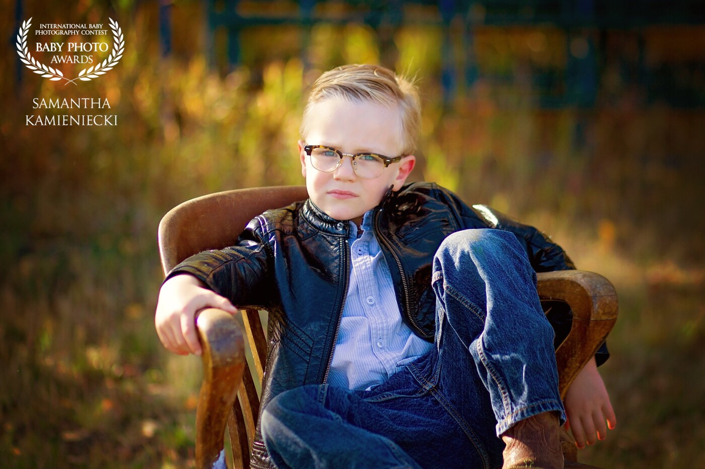 This was near the end of my shoot with this little guy and his brother. He was done with pictures and this was his I’m not smiling anymore pose. Just loved it, so chill. 