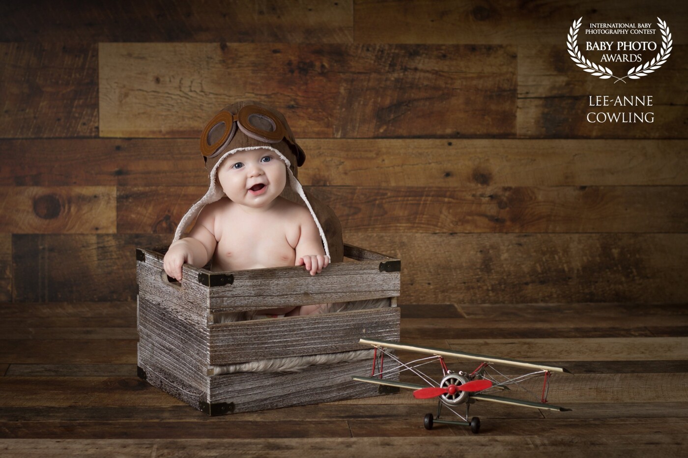 "Let's Fly Away!" - I love the darker, masculine tones and aviation theme. If perfectly suits this little guy's personality and made the perfect backdrop for this sitter session.<br />
<br />
