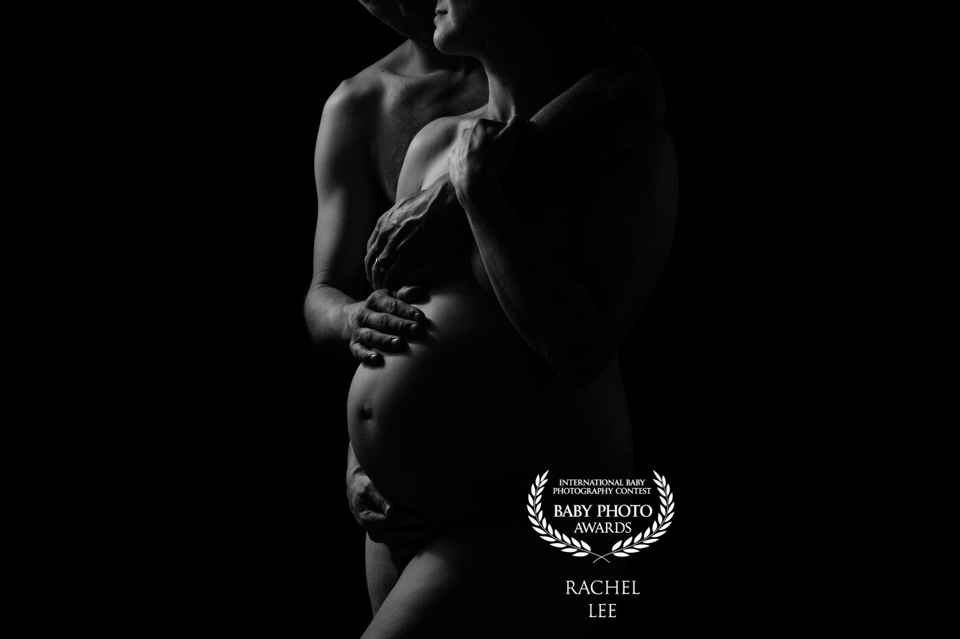 I love this portrait because it is both tender and strong at the same time. It captures the intimacy and expectation of the pregnancy journey.