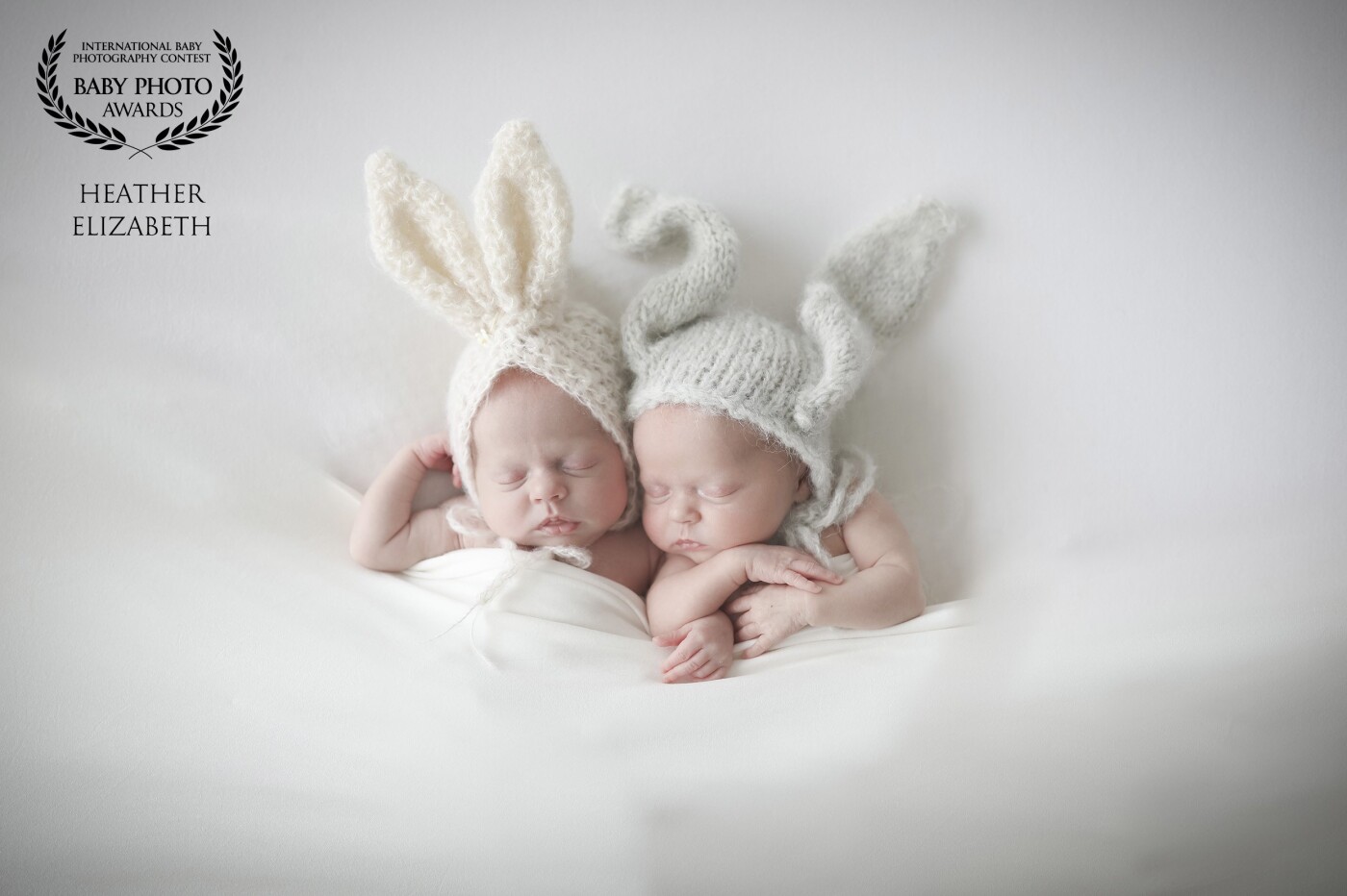 Two beautiful little twin girls - Elsie and Olivia. <br />
Who totally rocked their session. And who doesn’t love a good rabbit hat (or two). 