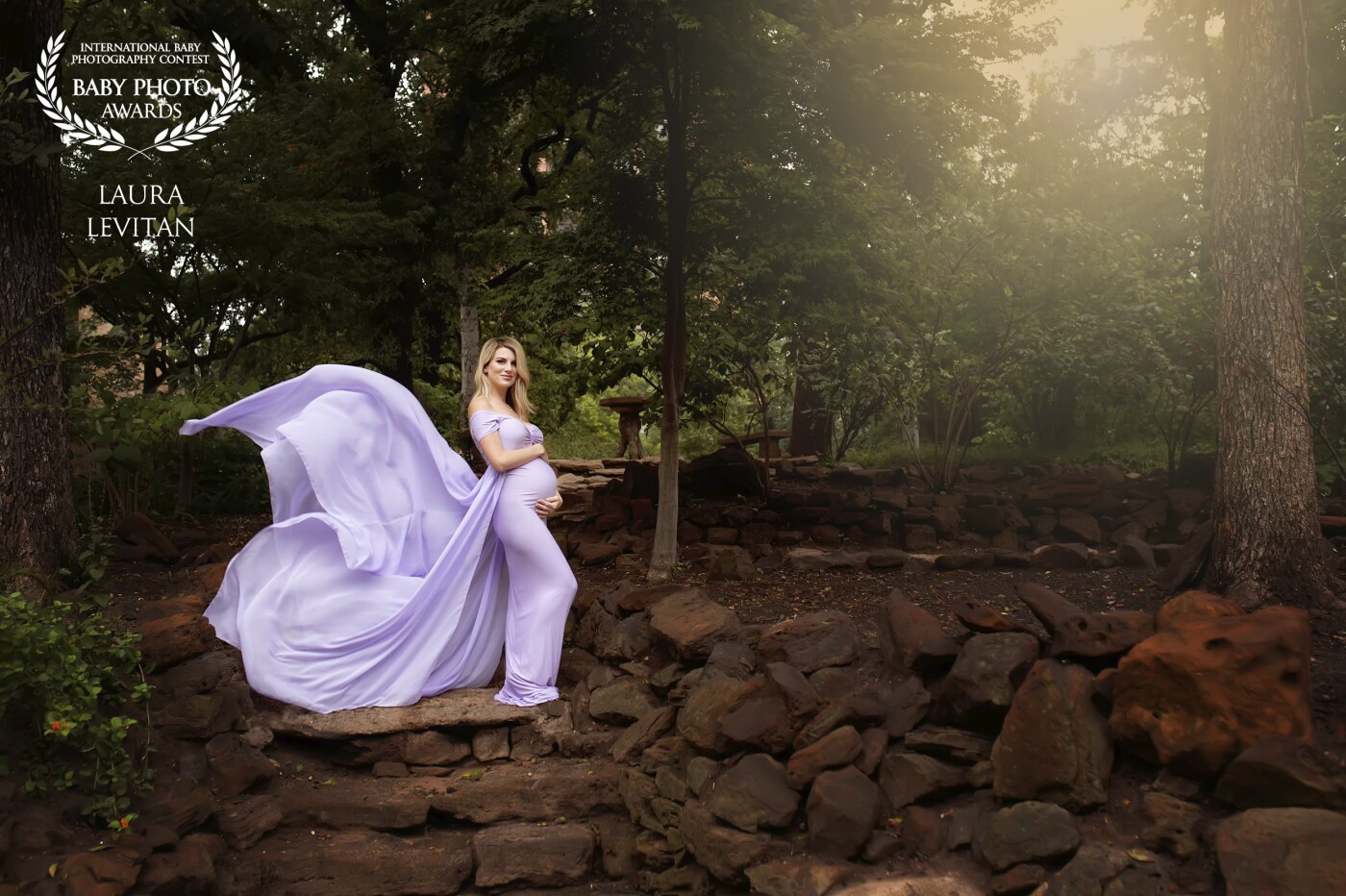 This gorgeous mama was hoping for a magical backdrop to her portrait session. I love filling my work with fantasy, romance, and color. I hope you enjoy it as much as I did create it.