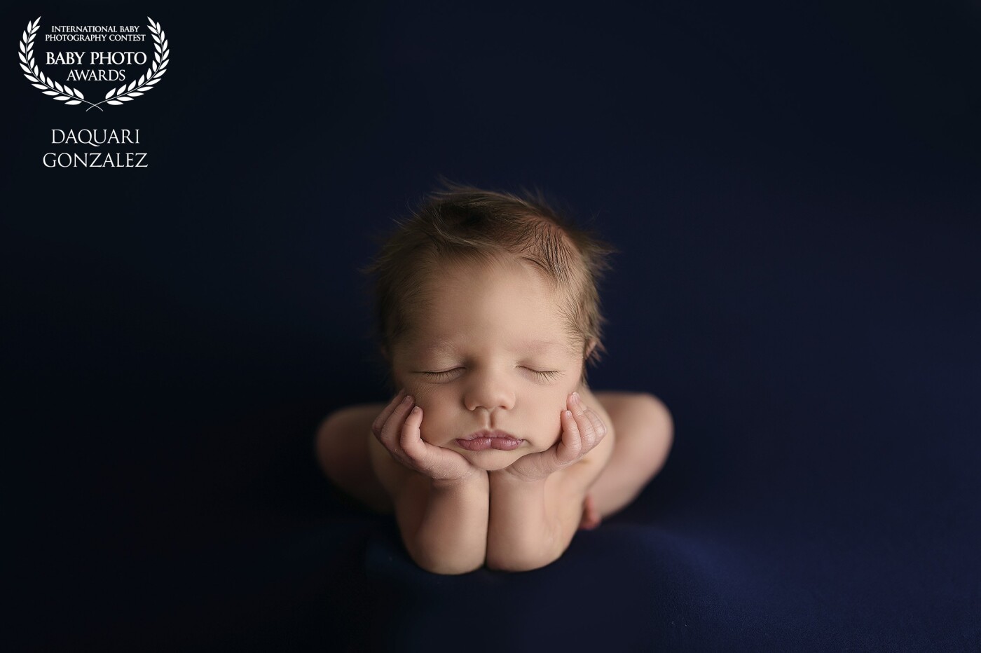 Meet sweet baby Gunner, 8 days new! He had the best eyelashes of all time! I love using dark backdrops with beanbag shots to create beautiful depth and contrast, navy blue was his color <3