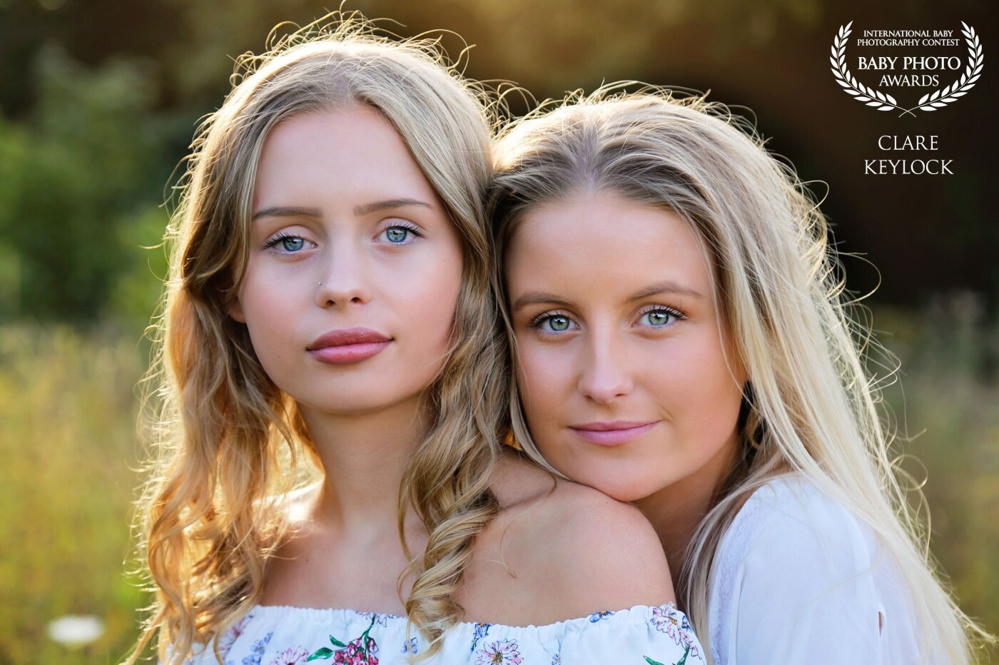 I have been lucky enough to photograph these beautiful girls a few times now. It was the perfect summer's evening and the light was perfect. I could photograph these girls every day, so beautiful. 