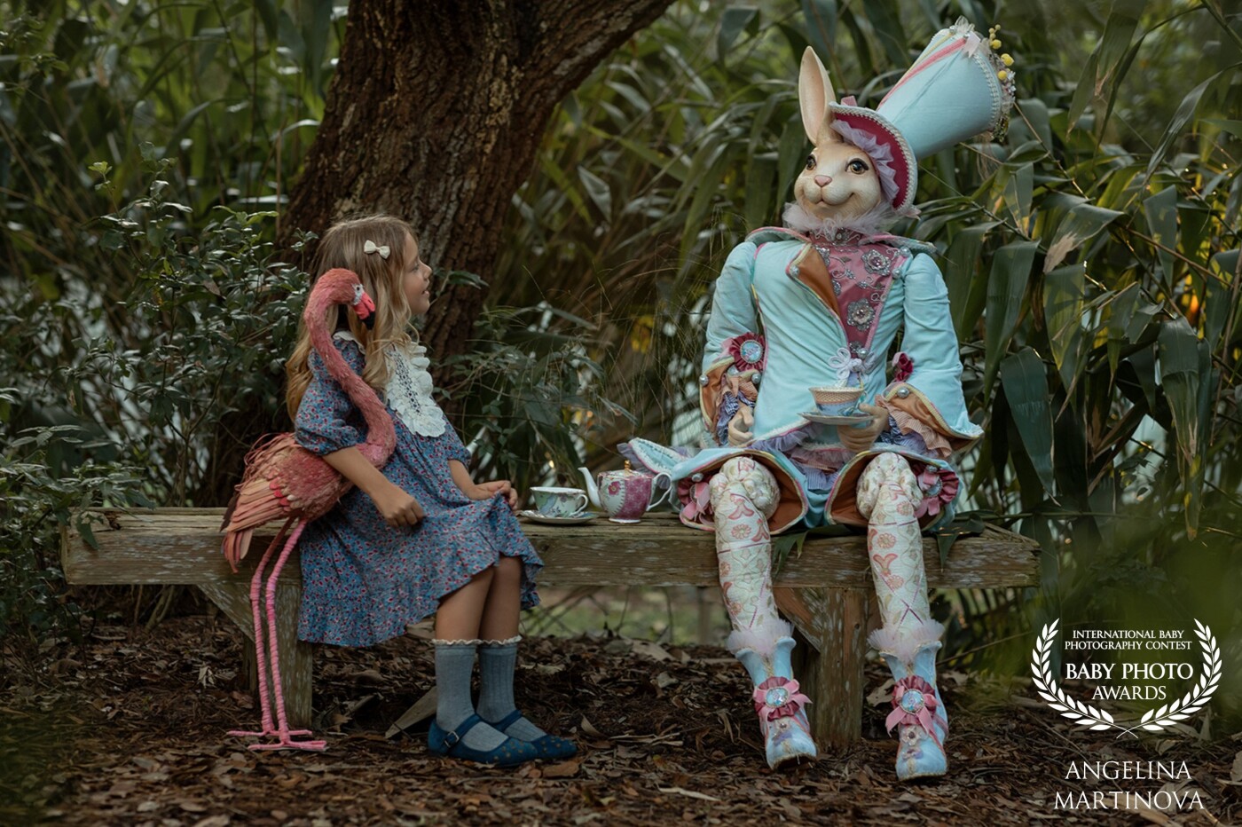 Curiosity led Alice to follow the white rabbit into wonderland. She chased him and finally found him, as Alice was on a quest to find knowledge.