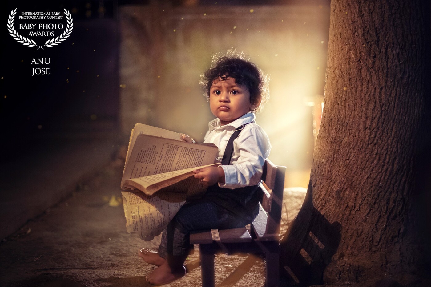 "THE LITTLE MAN" <br />
This picture was shot on the concept of magical power of little child, And during culling process we found this image fit more to the concept because of his attitude. <br />
Thanks for choosing this image!