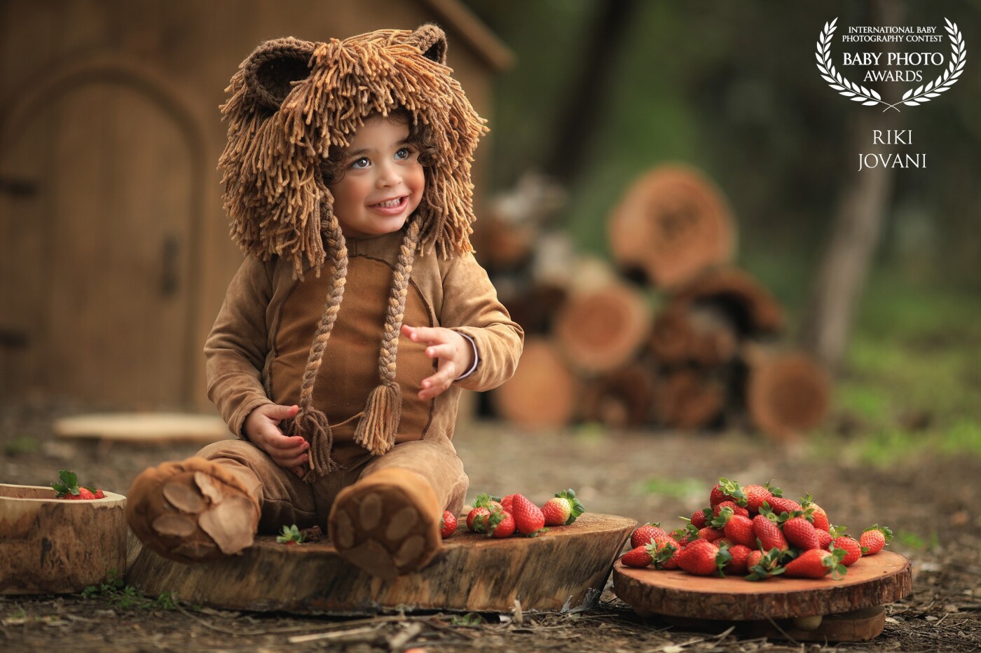 My sweet little boy favorite Book is "The lion that loves strawberry" (popular children's book in Israel)<br />
He enjoyed the idea, by acting the character and he loves strawberry so much. He didn't believe that he could eat so many of them.