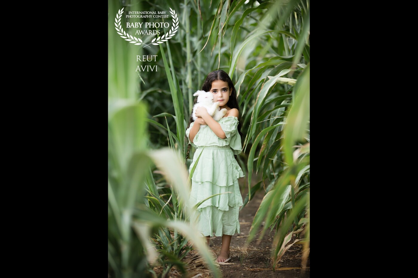 The sweet Ella in a cornfield photo shoot just loves this color combination and this gorgeous girl!  Everything connected perfectly