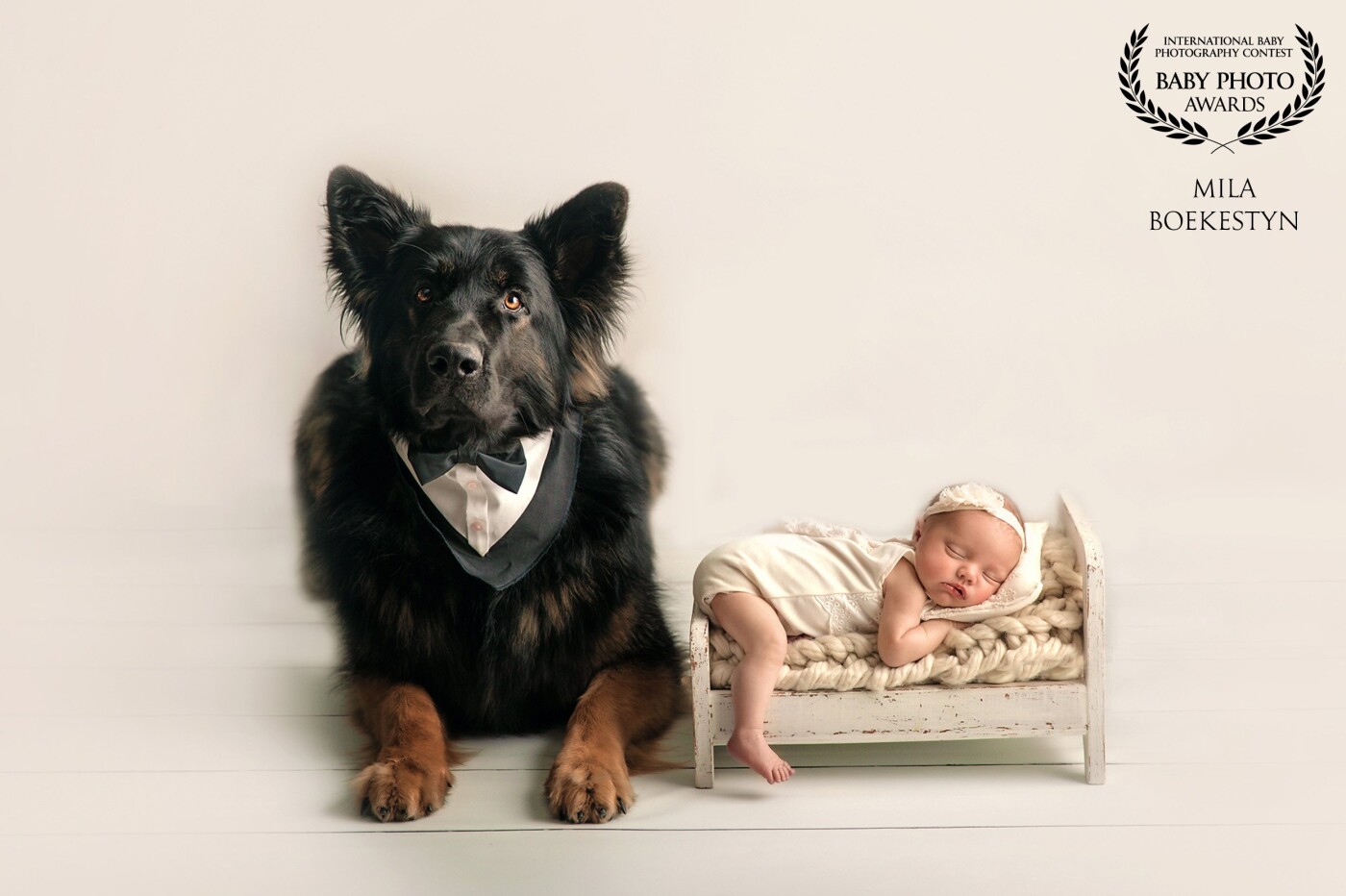 When the parents have asked me if we can include their German Shepard in the photo - I was excited, but when they have mentioned that they have a tuxedo for the dog - I got even more excited! Nothing is scary in this world when you have a furry brother like that! “Beauty and the Beast” at its best!