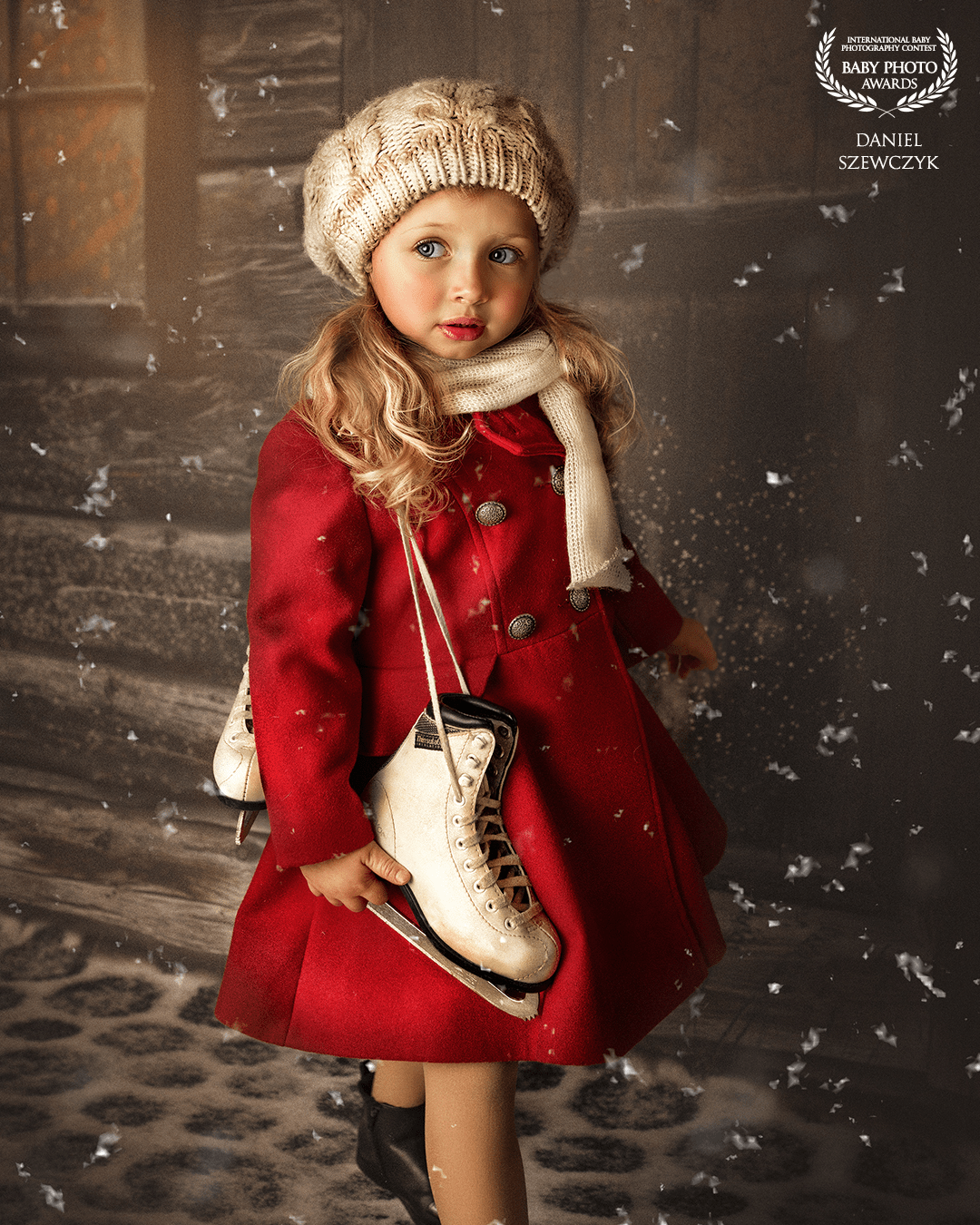 This particular photo was the last one of the xmas serie, unexpected snapshot turned into our favourite photo,  her eyes tell everything...)))