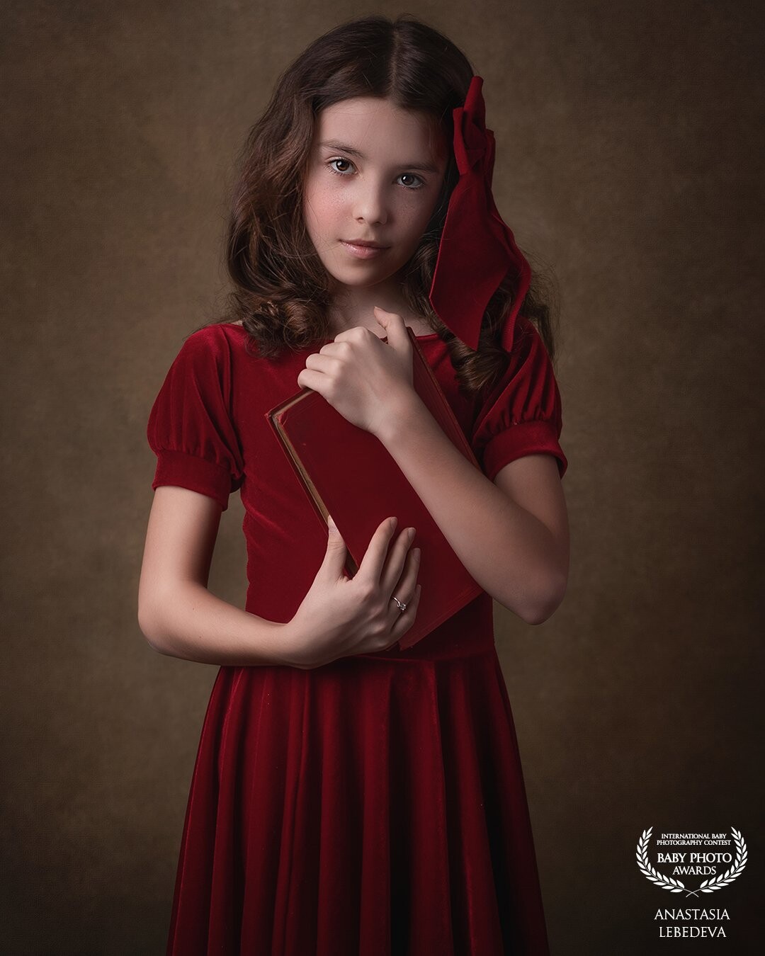 My favorite portrait collection is "Children".<br />
Each child is unique and unrepeatable in their own way!<br />
How I love red. In this photo, the red color and the girl in red look great)