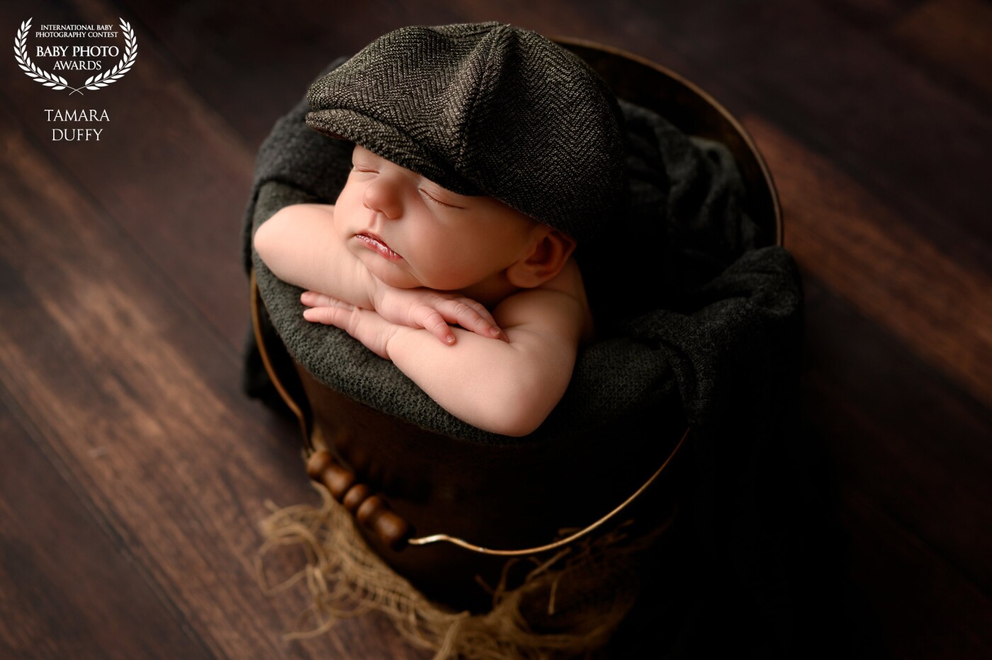 Such a sweet little peanut and his hat is the perfect addition to make his portrait look magical!