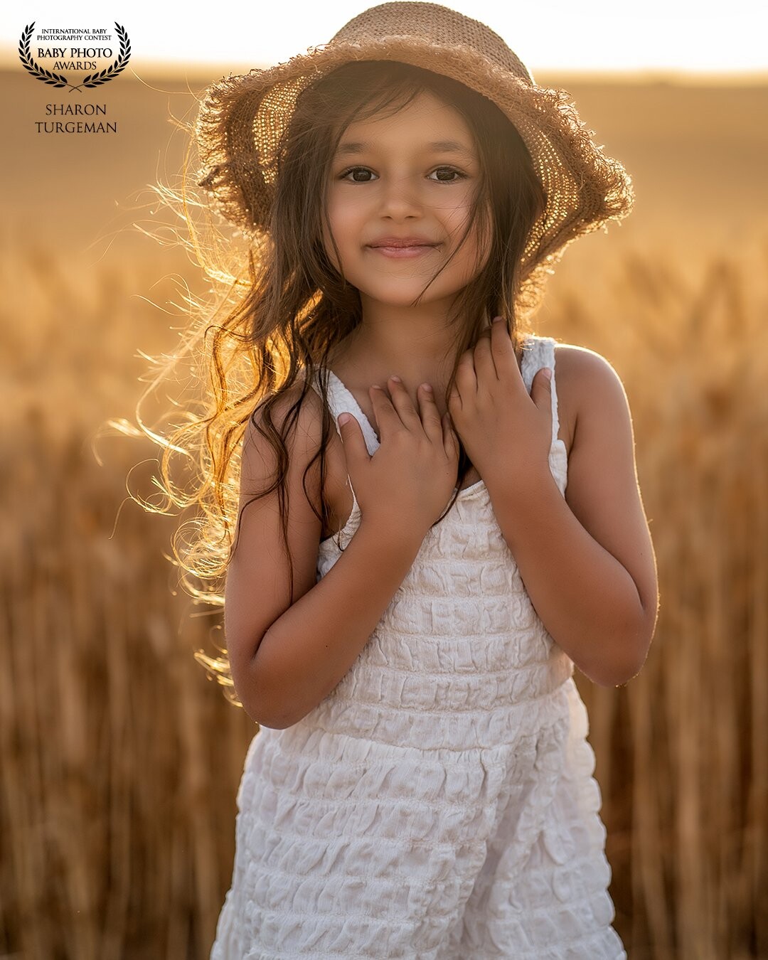 Lior, my eldest daughter<br />
How beautiful and shining she is in the endless expanses of the wheat fields.<br />
The light in my life, the essence of my existence.