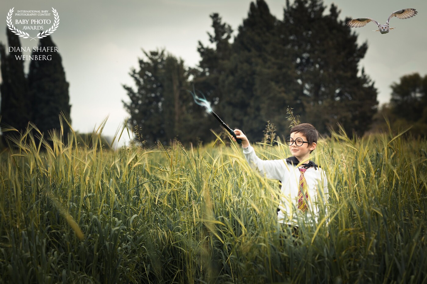 In the world of photography, we are able to connect magic and stories, children and their dreams. In this photo, Harry Potter inspired photoshoot.
