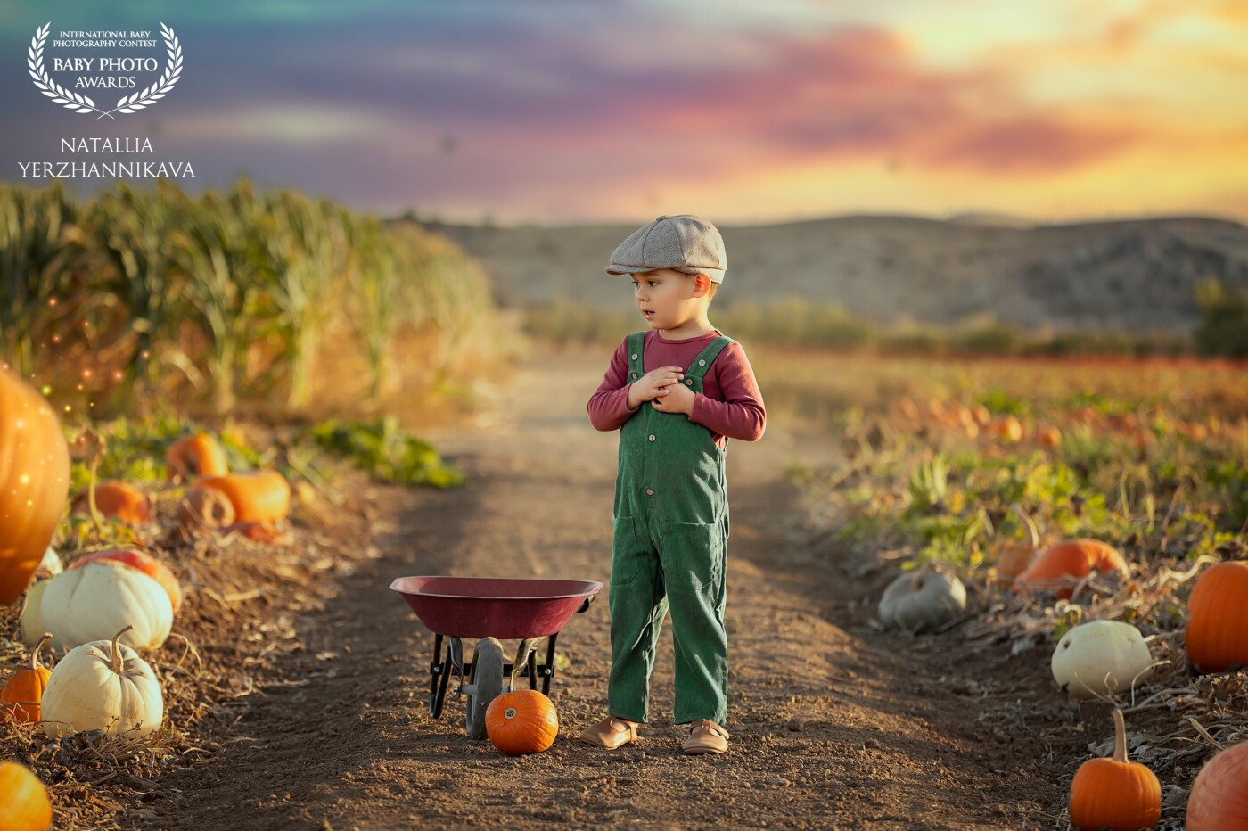 This California Pumpkin Patch experience was the first in his life for this little 3-year-old.  You can see how truly magical it was for him. There was something about the Pumpkin this Autumn. Something so special, that the boy would remember every day till Christmas.