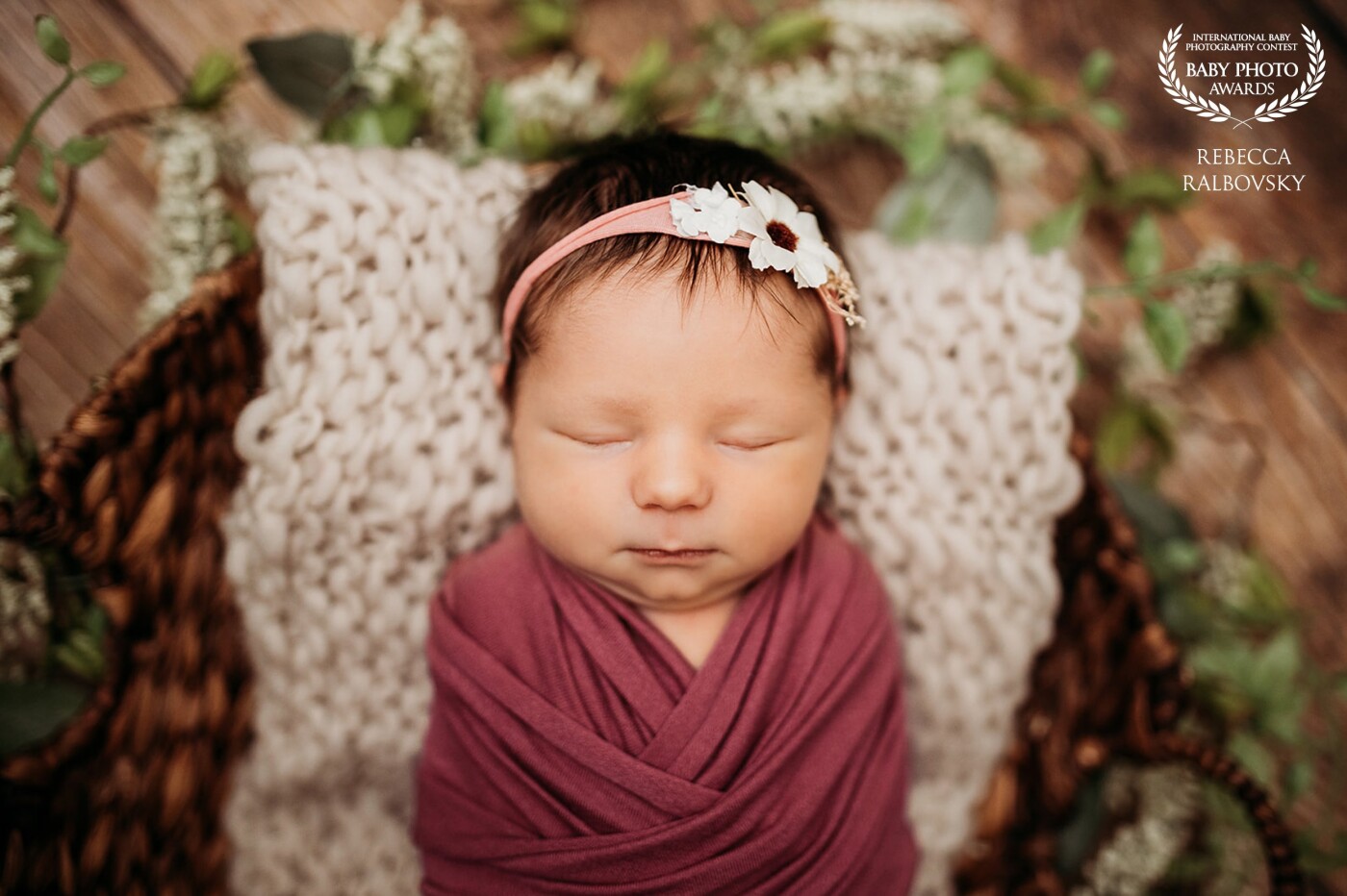 This is my own little girl, and being able to be the photographer for her milestones and newborn photos has been an absolute joy! I look at this photo and think, this is her. She's peaceful, beautiful, a happy/content little one. I love newborn photography in general, but this being my own baby makes it that much sweeter!