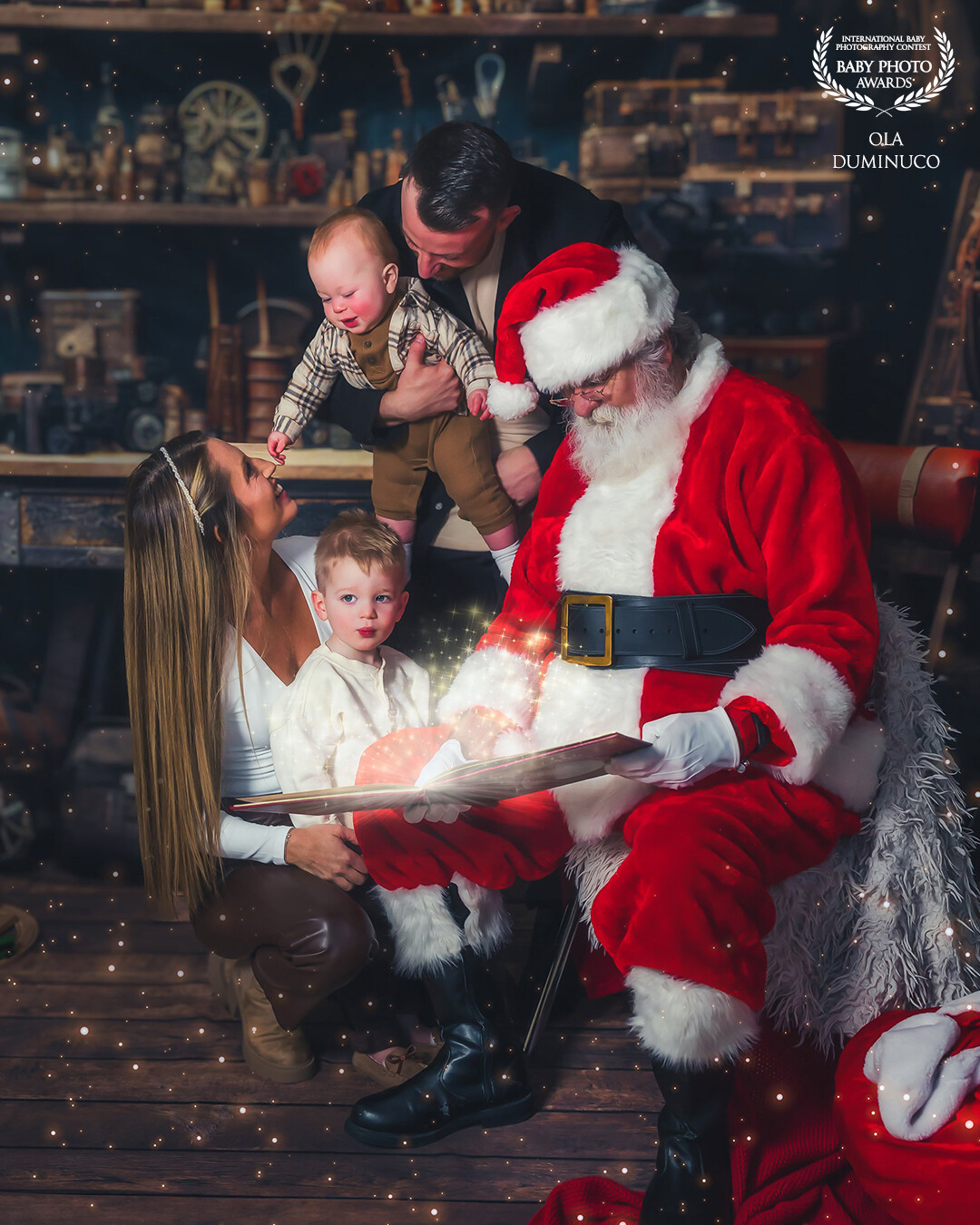 Storytime with Santa is truly magical.