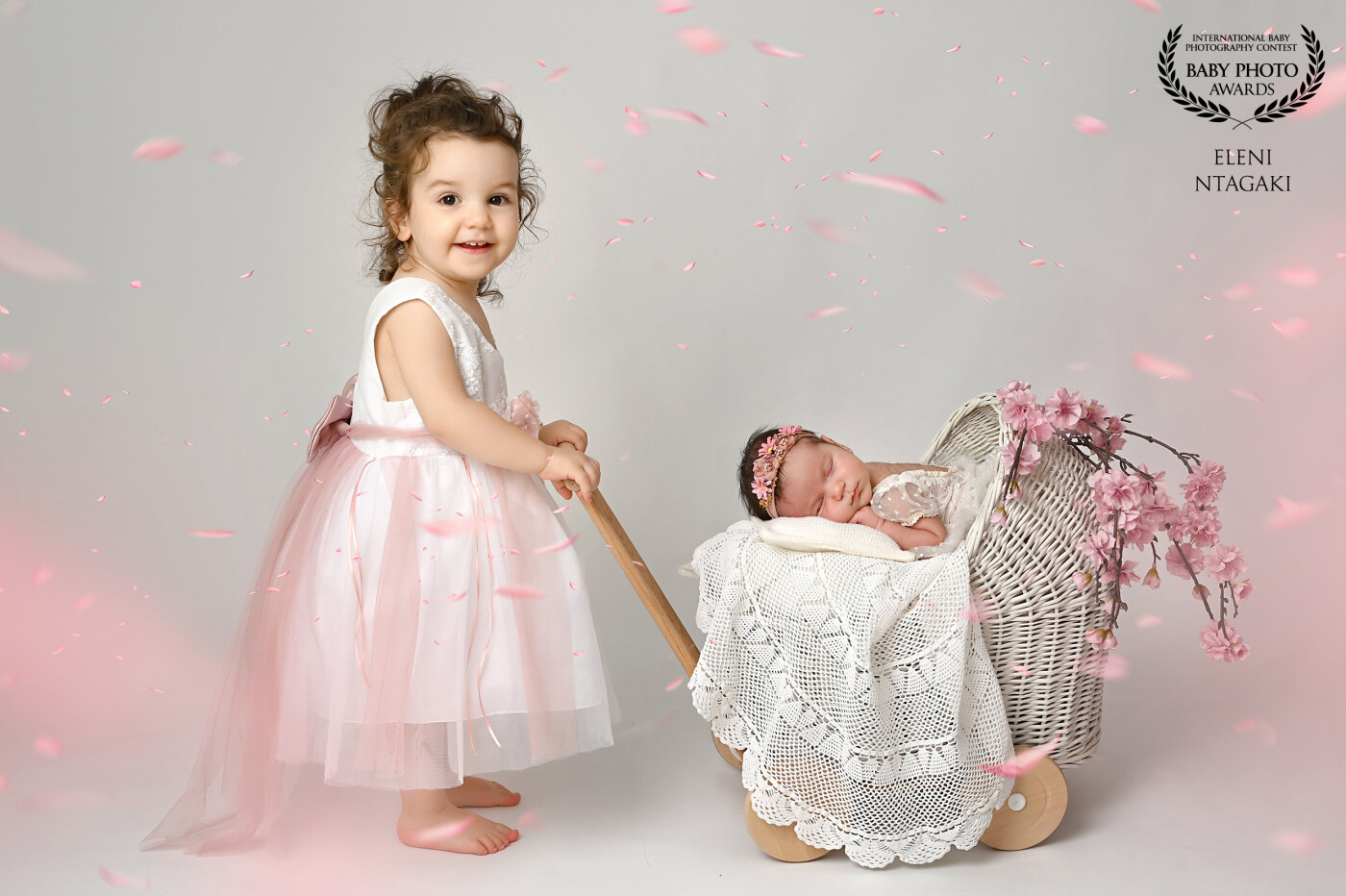 I had photographed this little princess as a newborn two years ago. now she brought me her sister and she rocked the session!