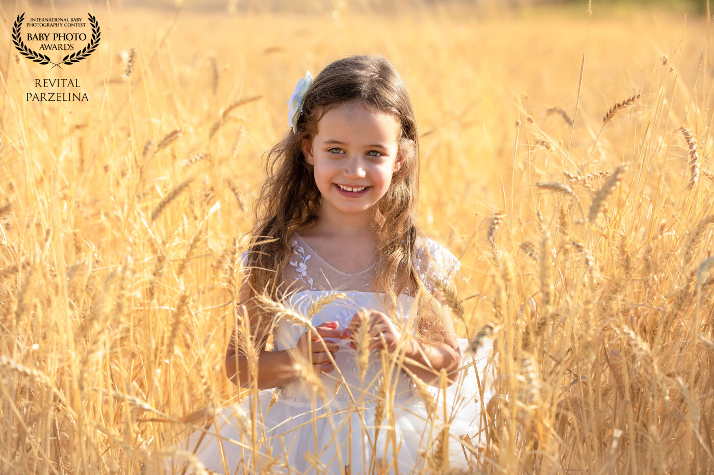 The photo of Yuval in the wheat field is a beautiful sight to behold. It captures the essence of nature and the simple joys it brings.